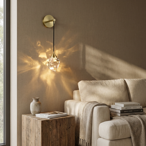 Crystal Nordic LED Wall Lamp