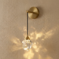 Crystal Nordic LED Wall Lamp