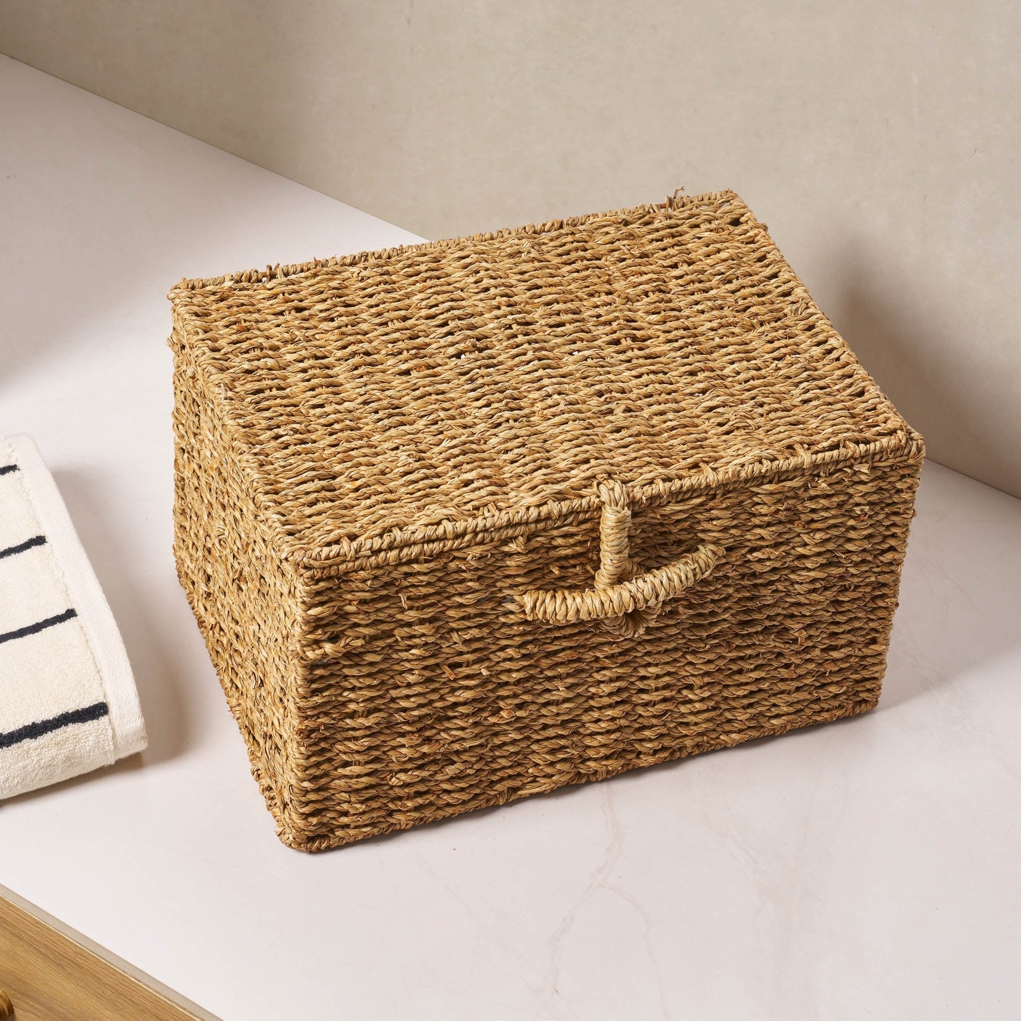 Seagrass Storage Basket - Natural